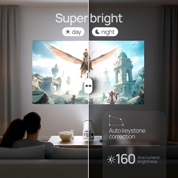 Portable Pro Projector By Yurfy