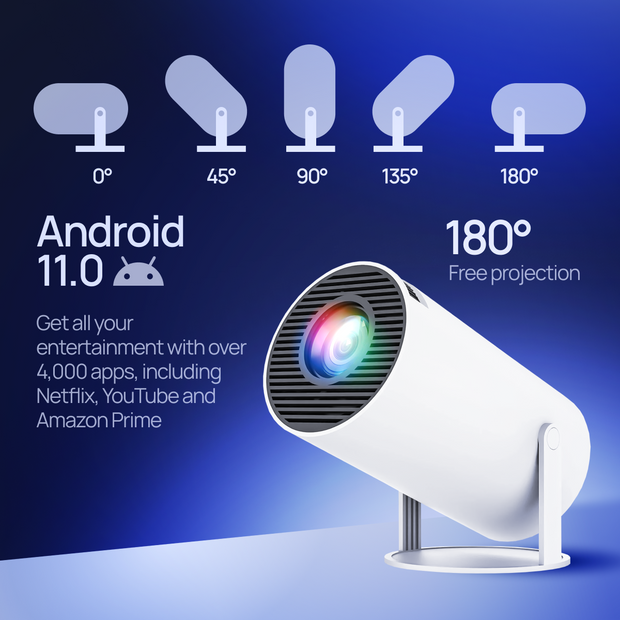 Portable Pro Projector By Yurfy