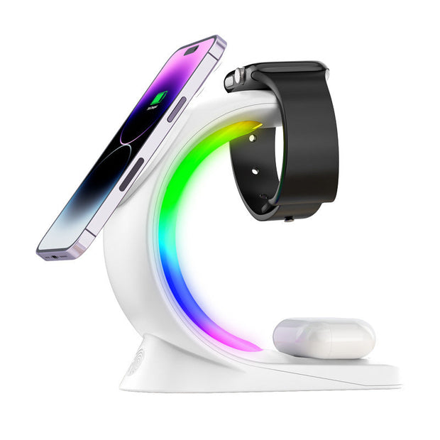 4 In 1 Magnetic Wireless Charger By Yurfy
