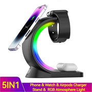 4 In 1 Magnetic Wireless Charger By Yurfy